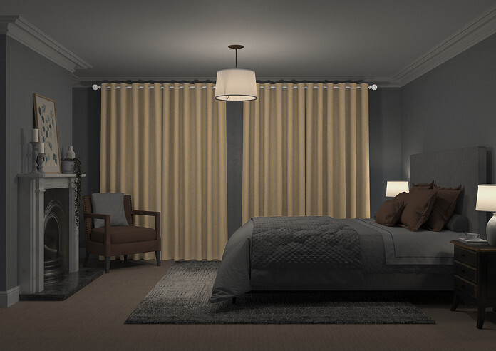 Striatus, Gold - Made to Measure Curtains - Image 7